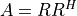 A = R R^H